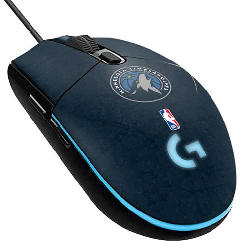 NBA Minnesota Timberwolves Distressed G203 Prodigy RGB Wired Gaming Mouse Skin